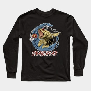 Catch me "The Snakehead" Long Sleeve T-Shirt